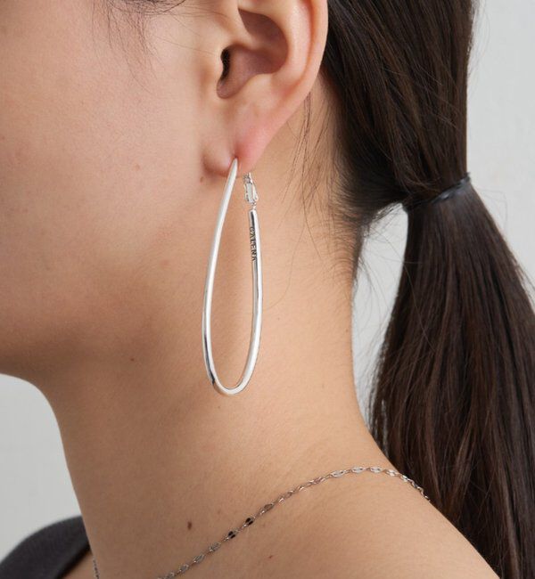  「【GALENA/ガレナ】ドロップフープイヤリング」|リング|