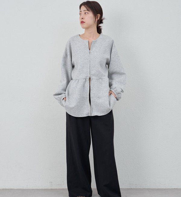  「ポンチペプラムトップス」|Tシャツ・カットソー|