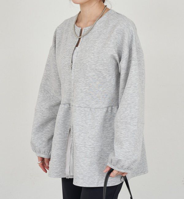  「ポンチペプラムトップス」|Tシャツ・カットソー|