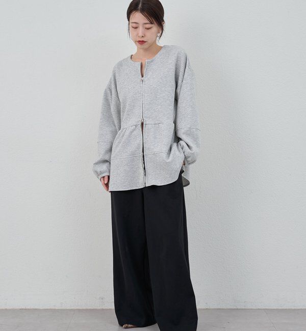  「ポンチペプラムトップス」|Tシャツ・カットソー|