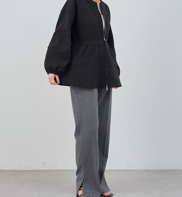  「ポンチペプラムトップス」|Tシャツ・カットソー|