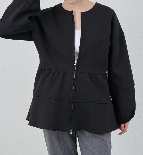  「ポンチペプラムトップス」|Tシャツ・カットソー|