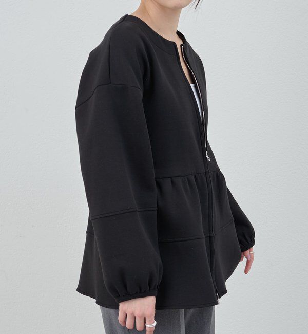  「ポンチペプラムトップス」|Tシャツ・カットソー|