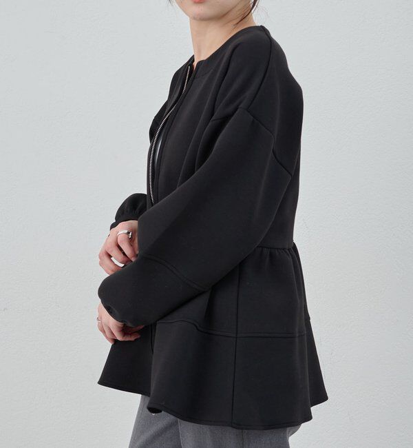  「ポンチペプラムトップス」|Tシャツ・カットソー|