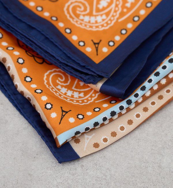  「マルチパネルスカーフ」|バンダナ・スカーフ|