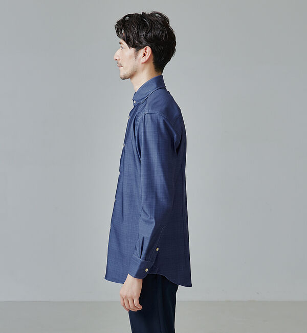 ABAHOUSE「【FLEX SHIRTS】マルチストレッチ スラブ チェック シャツ」|シャツ・ブラウス|