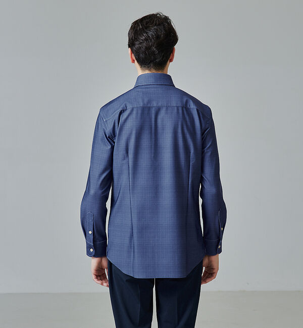 ABAHOUSE「【FLEX SHIRTS】マルチストレッチ スラブ チェック シャツ」|シャツ・ブラウス|