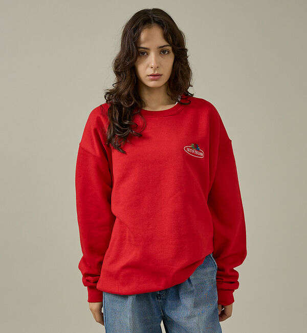 ABAHOUSE「【FRUIT OF THE LOOM】PRINT SWEAT1/ワンポイント/ユ」|スウェット・ジャージ|