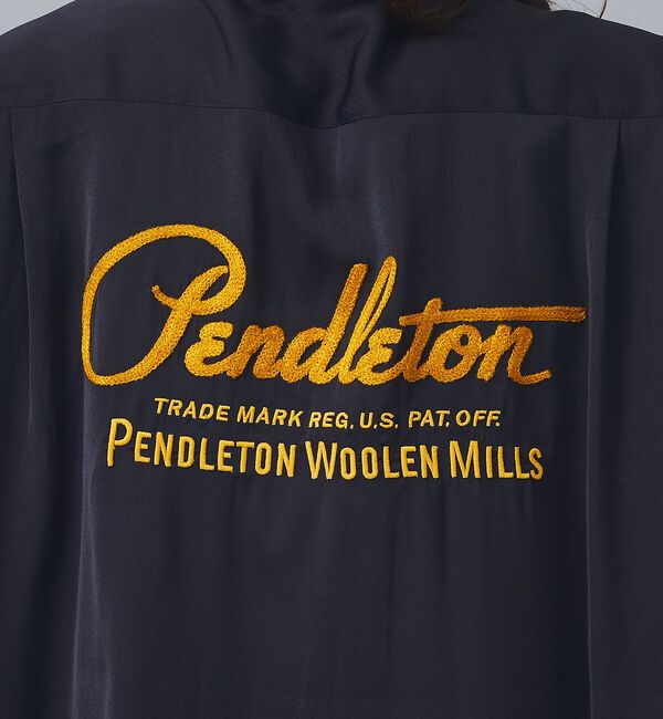 ABAHOUSE「【PENDLETON/ペンドルトン】ロゴエンブレム 刺繍 半袖シャツ / ユニセ」|シャツ・ブラウス|