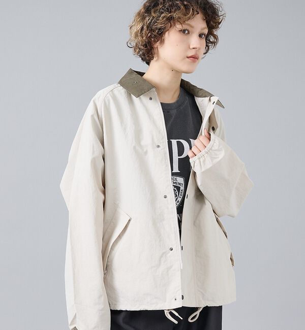 ABAHOUSE「【Barbour/バブアー】26SS TRANSPORT NYLON CASUA」|ブルゾン・スタジャン|