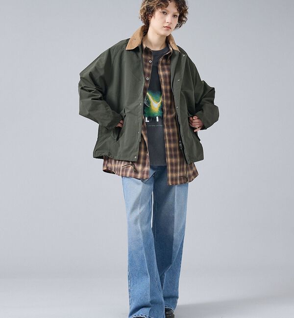 ABAHOUSE「【Barbour/バブアー】26SS TRANSPORT NYLON CASUA」|ブルゾン・スタジャン|