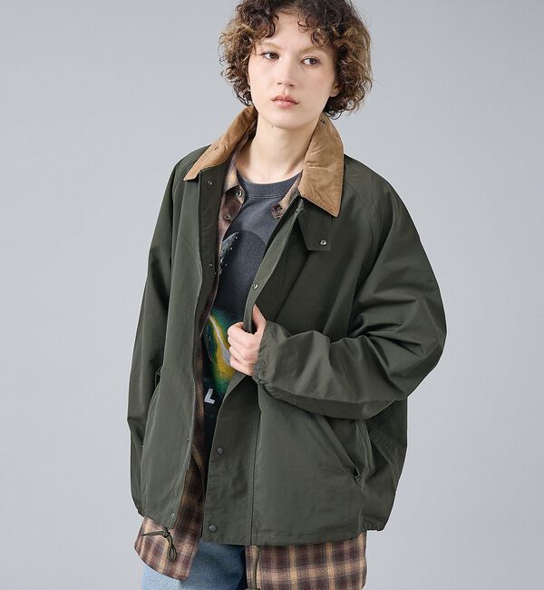 ABAHOUSE「【Barbour/バブアー】26SS TRANSPORT NYLON CASUA」|ブルゾン・スタジャン|