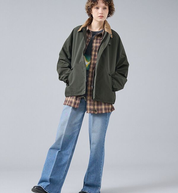 ABAHOUSE「【Barbour/バブアー】26SS TRANSPORT NYLON CASUA」|ブルゾン・スタジャン|