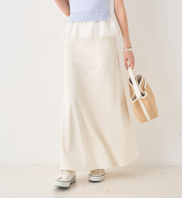 Rouge vif「【一部店舗限定】バイヤスロングスカート」|スカート|