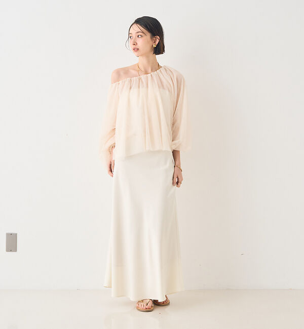 Rouge vif「【一部店舗限定】バイヤスロングスカート」|スカート|