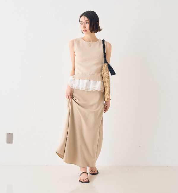 Rouge vif「【一部店舗限定】バイヤスロングスカート」|スカート|