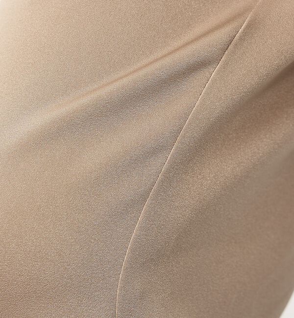 abahouse mavie「【大人のリラックス】セミフレアサテン イージーパンツ」|その他|