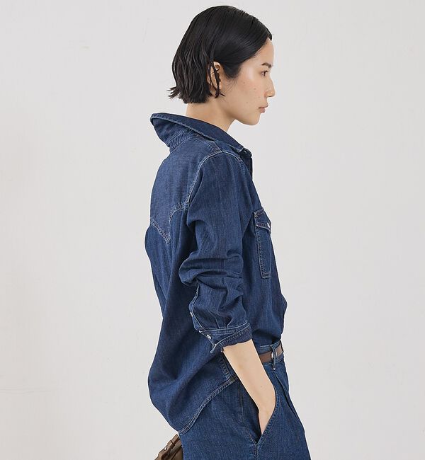 The Store by C' 「【TWP】Cowboy Take Me Away Shirt／デニムシャツ」|シャツ・ブラウス|