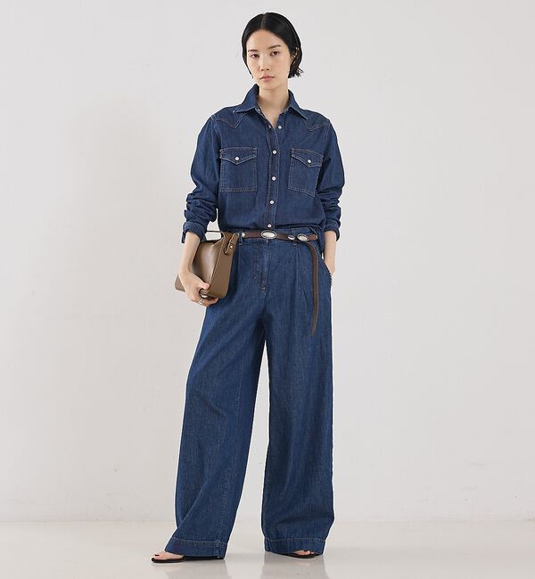 The Store by C' 「【TWP】Cowboy Take Me Away Shirt／デニムシャツ」|シャツ・ブラウス|