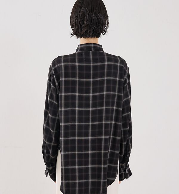 The Store by C' 「【REMI RELIEF】【別注】レーヨンツイルチェックシャツ2」|シャツ・ブラウス|