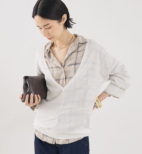 The Store by C' 「【REMI RELIEF】【別注】レーヨンツイルチェックシャツ2」|シャツ・ブラウス|