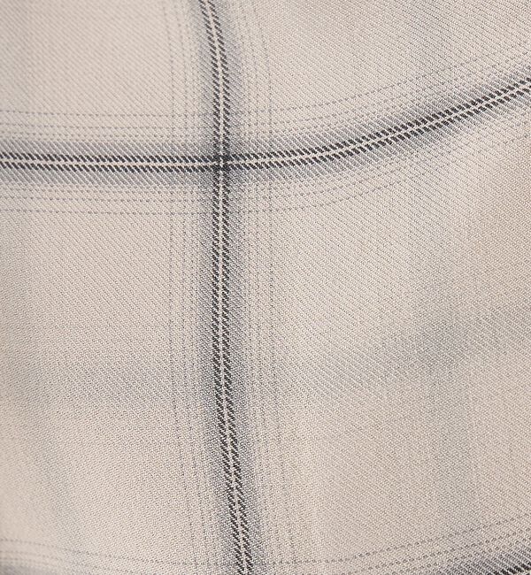The Store by C' 「【REMI RELIEF】【別注】レーヨンツイルチェックシャツ2」|シャツ・ブラウス|