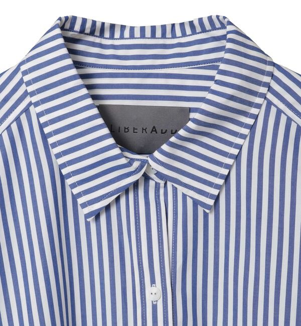 Liesse「【LIBERADD/リベラド】ストライプシャツ（005SH）」|シャツ・ブラウス|