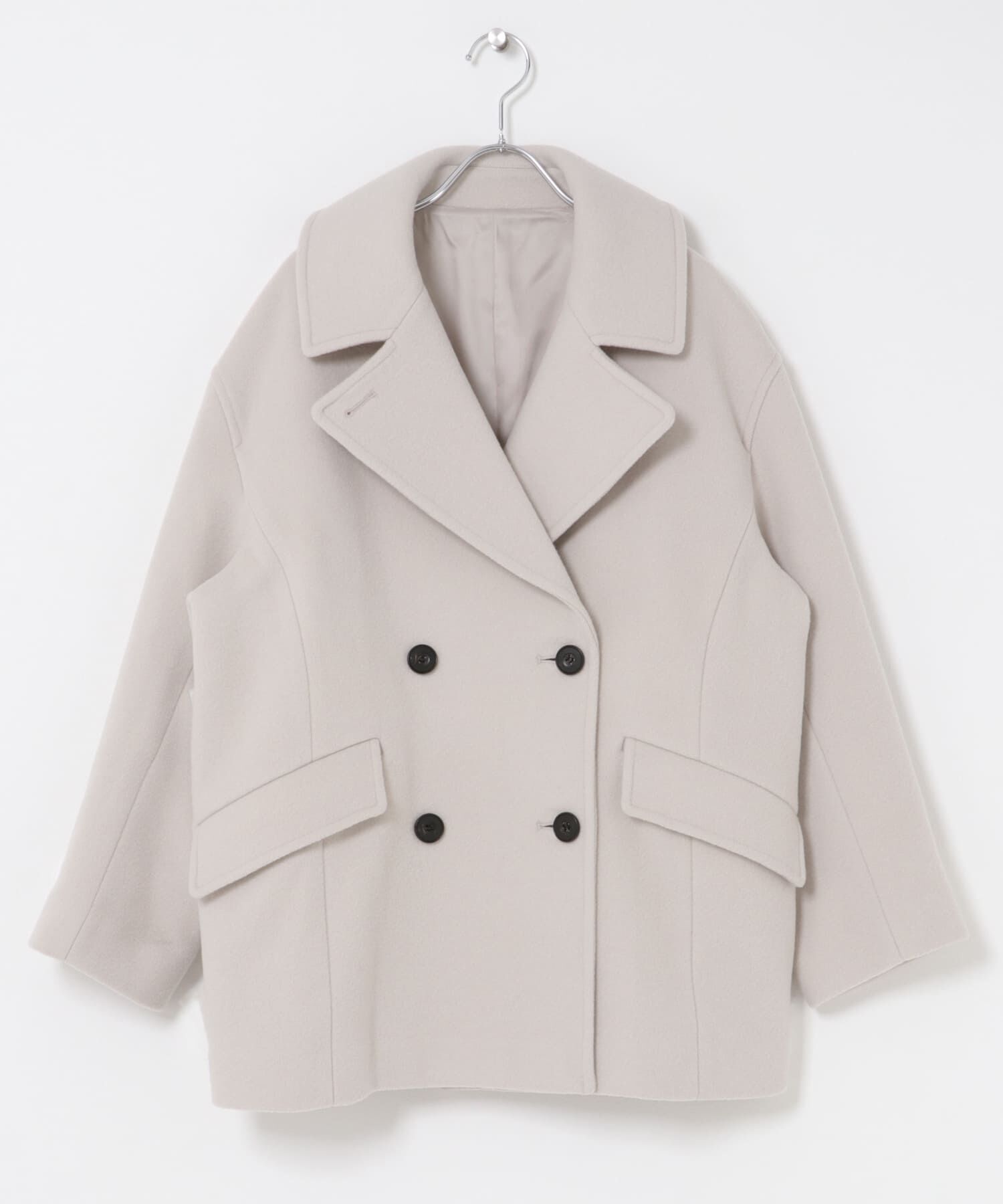 URBAN RESEARCH ROSSO「オーバーミドルPコート」|ピーコート|