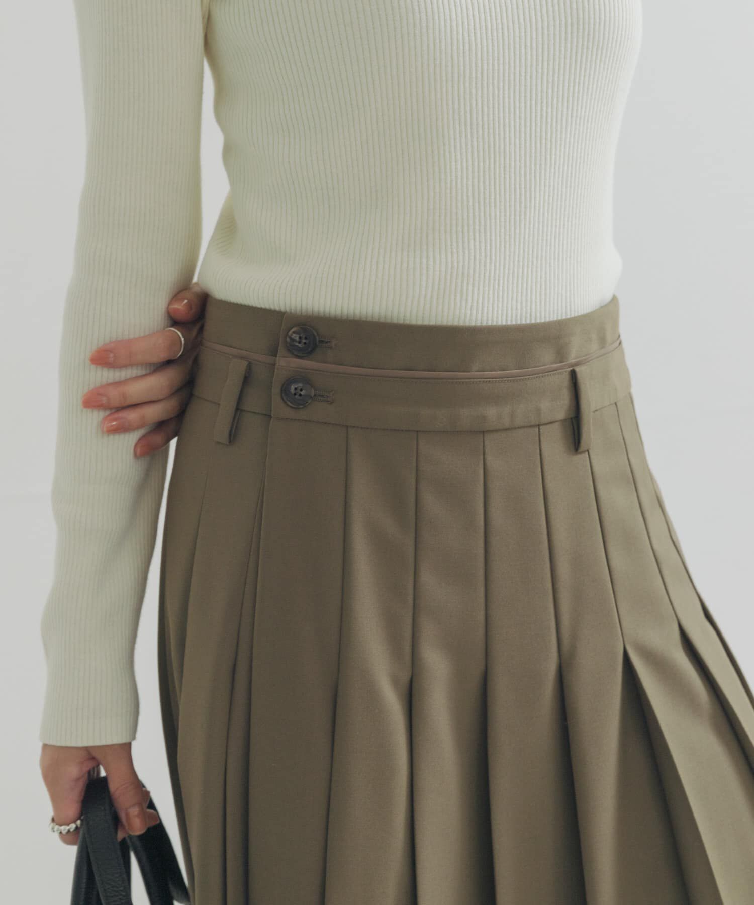 URBAN RESEARCH「ラッププリーツスカート」|スカート|