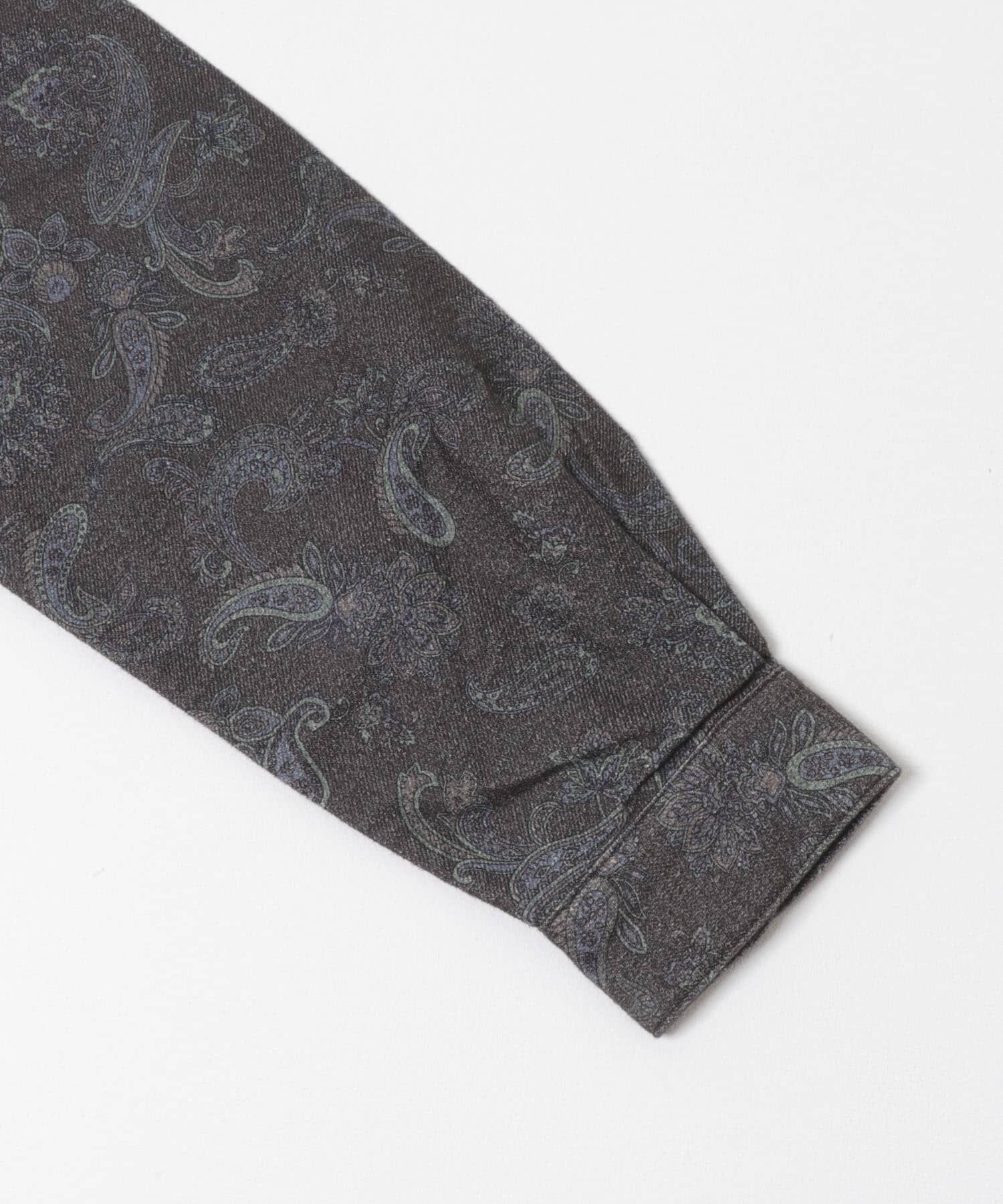 URBAN RESEARCH DOORS「両面起毛ネルバンドカラーシャツ」|シャツ・ブラウス|