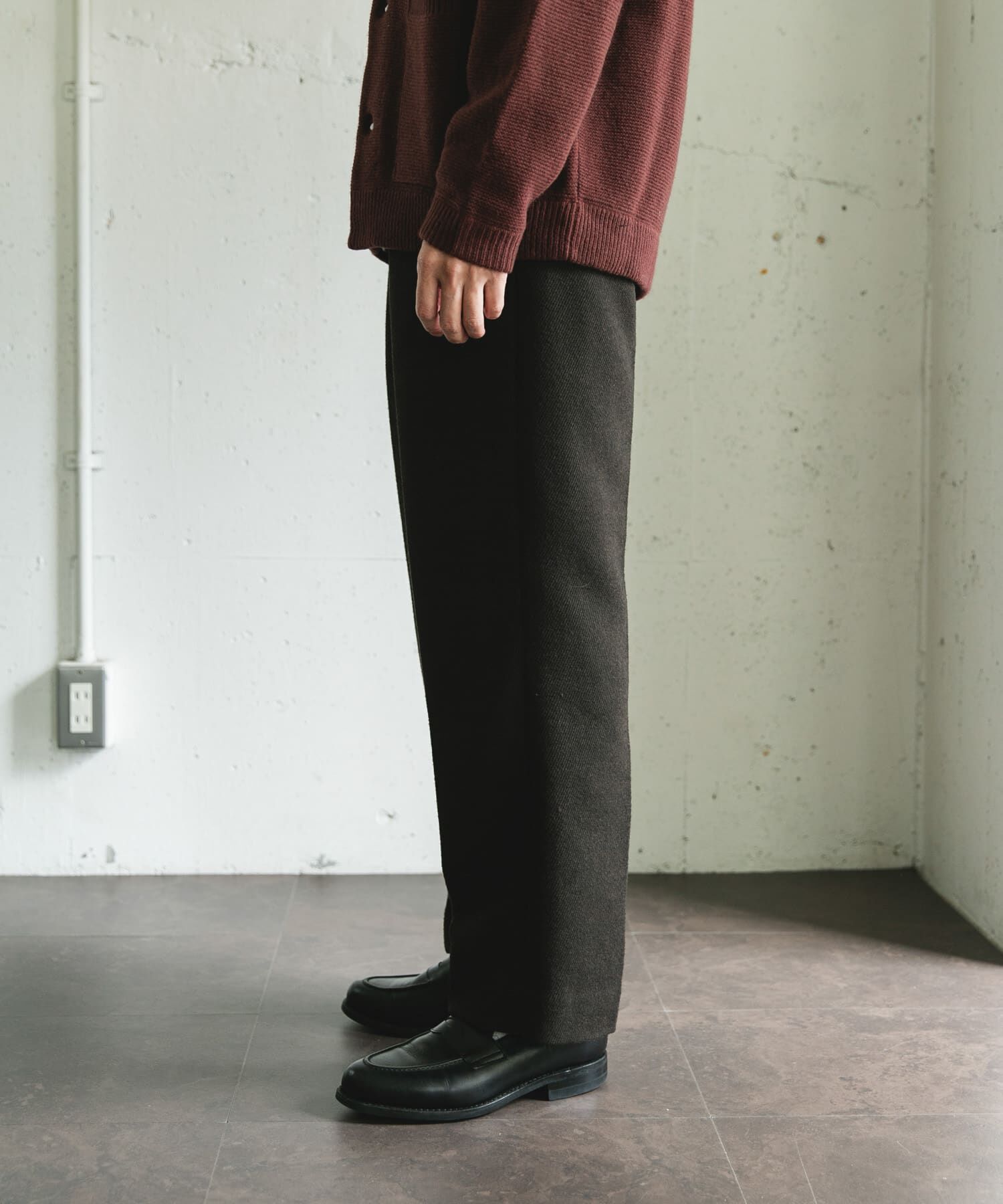 URBAN RESEARCH DOORS「『UR TECH』完声/暖 2タックワイドパンツ」|その他|