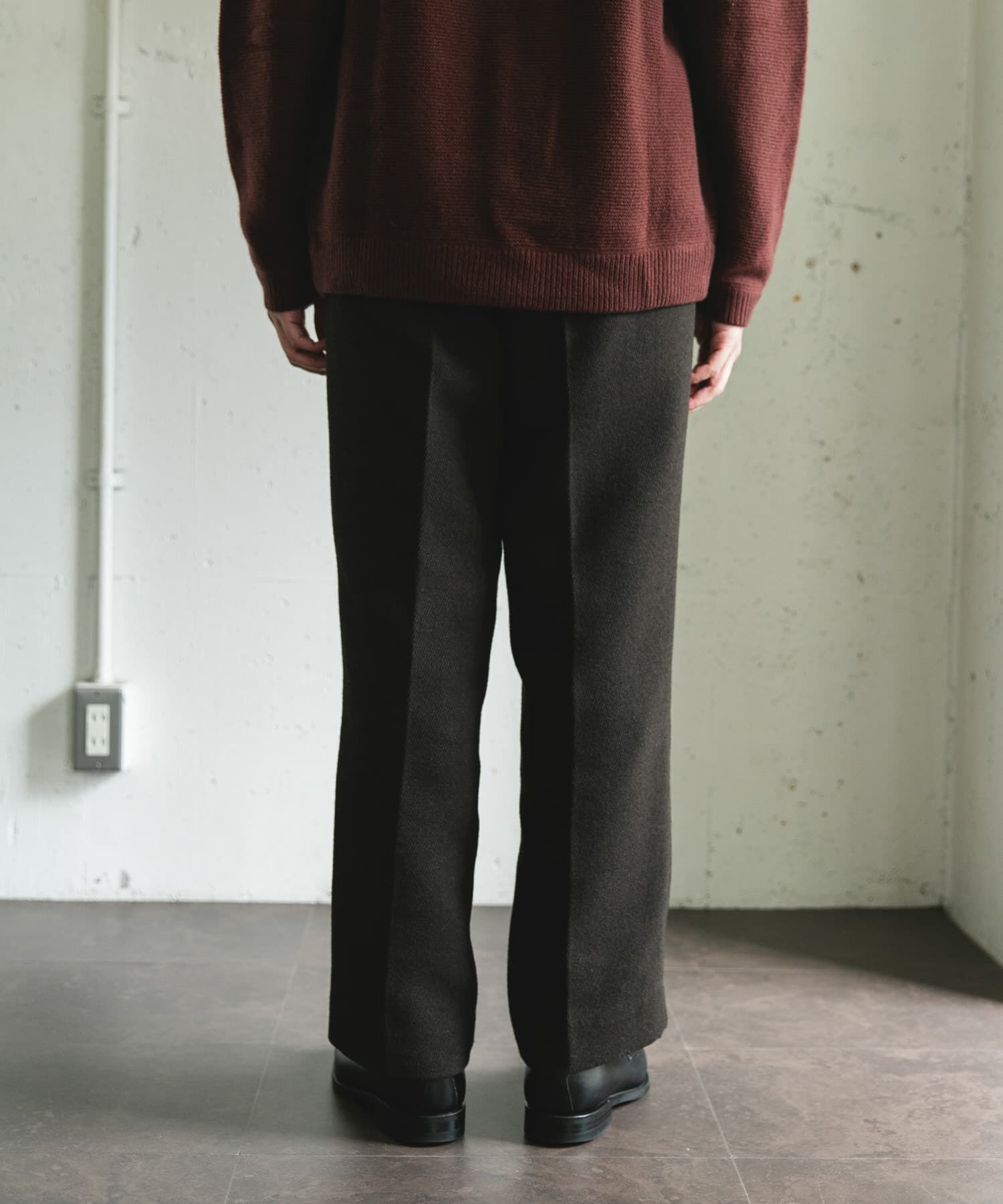 URBAN RESEARCH DOORS「『UR TECH』完声/暖 2タックワイドパンツ」|その他|