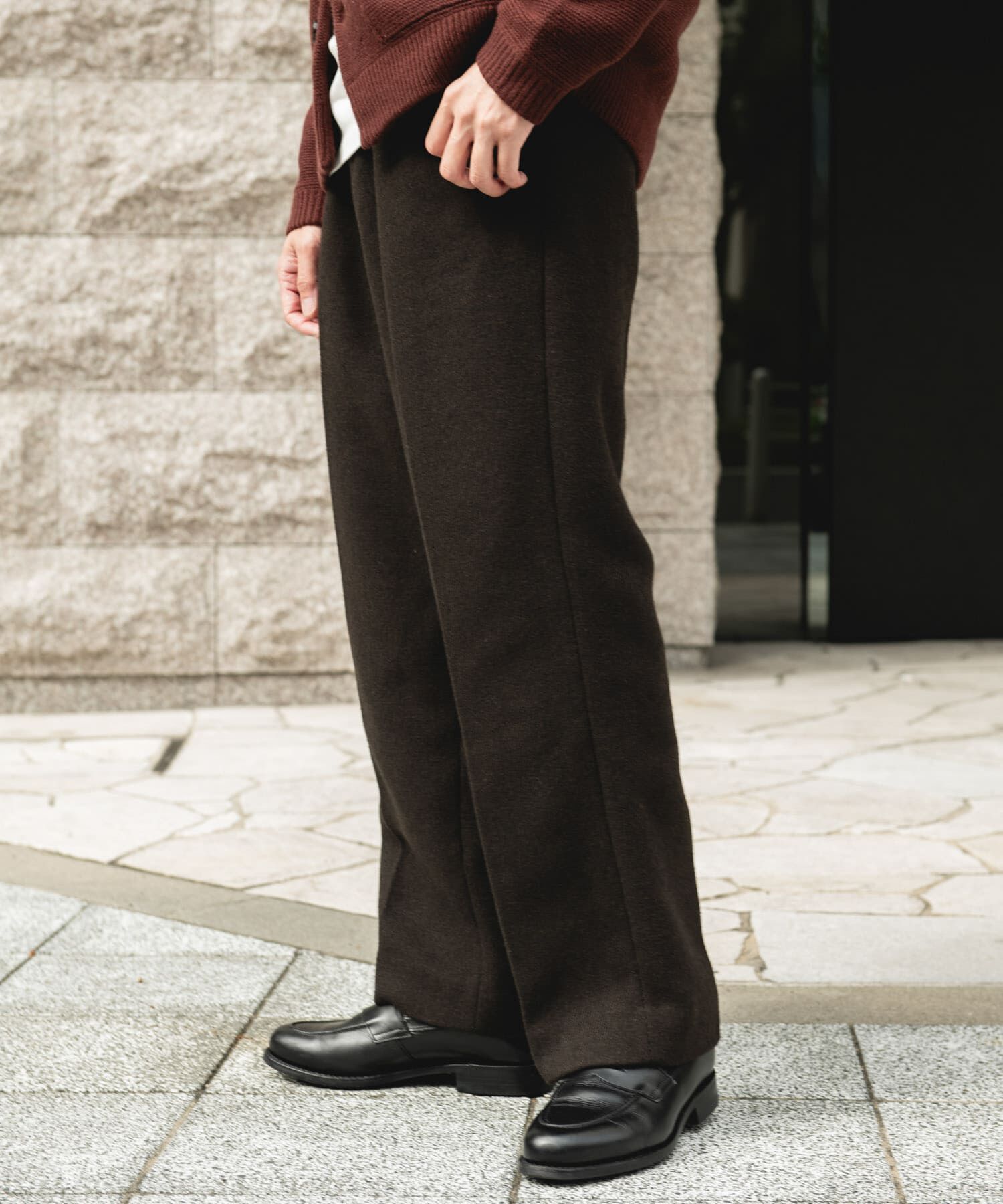 URBAN RESEARCH DOORS「『UR TECH』完声/暖 2タックワイドパンツ」|その他|