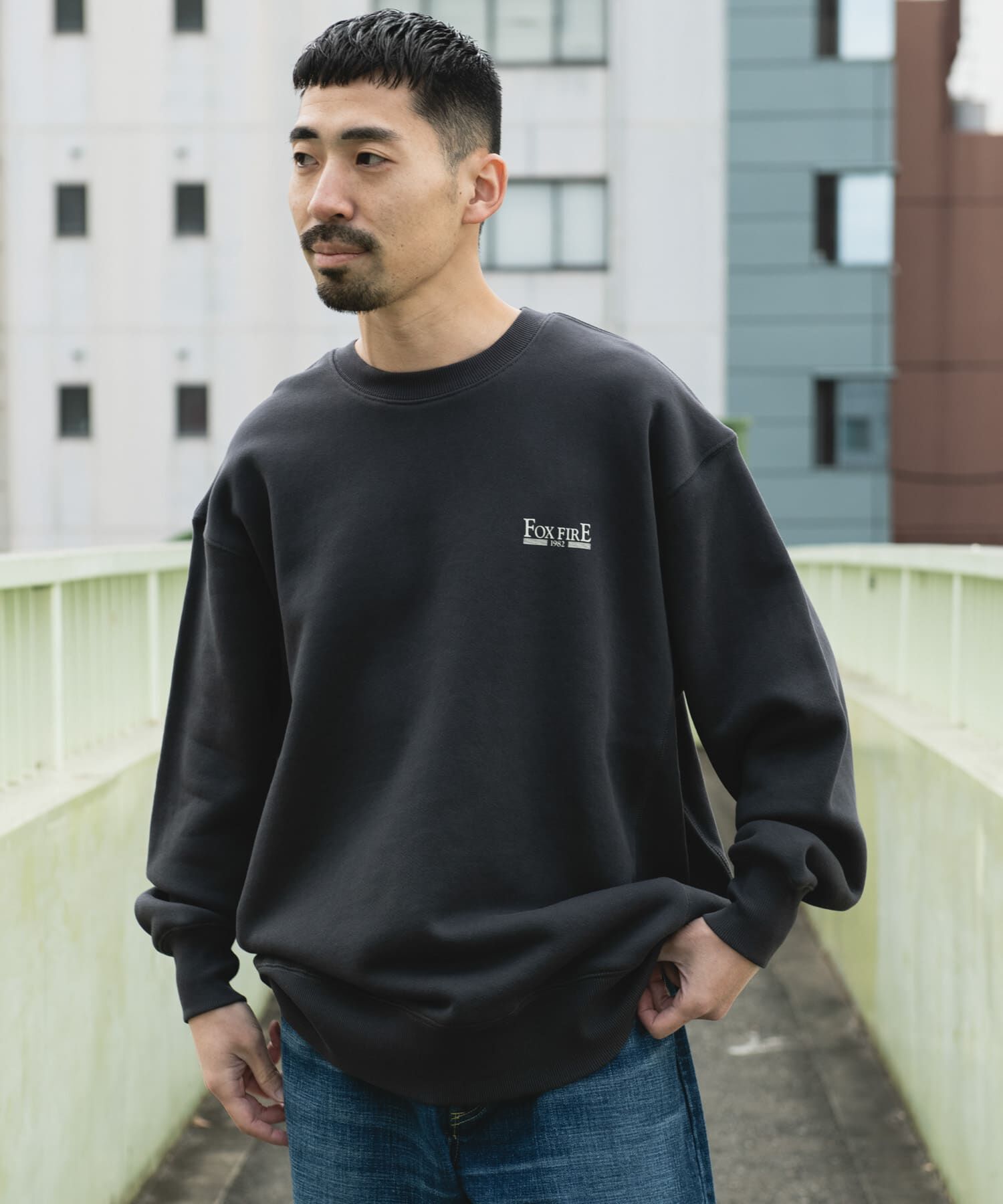 URBAN RESEARCH DOORS「FOXFIRE プリントスウェット」|スウェット・ジャージ|