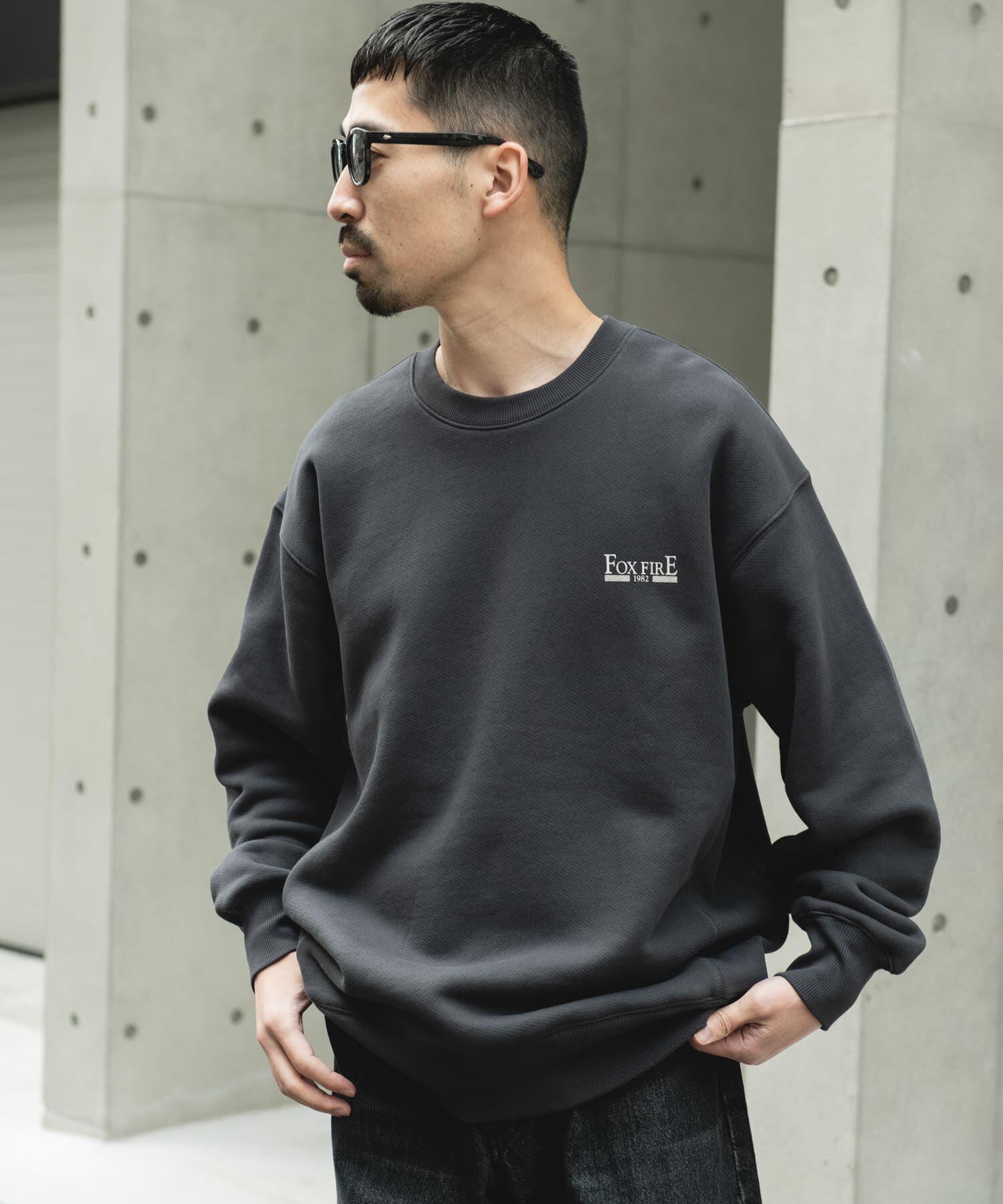 URBAN RESEARCH DOORS「FOXFIRE プリントスウェット」|スウェット・ジャージ|