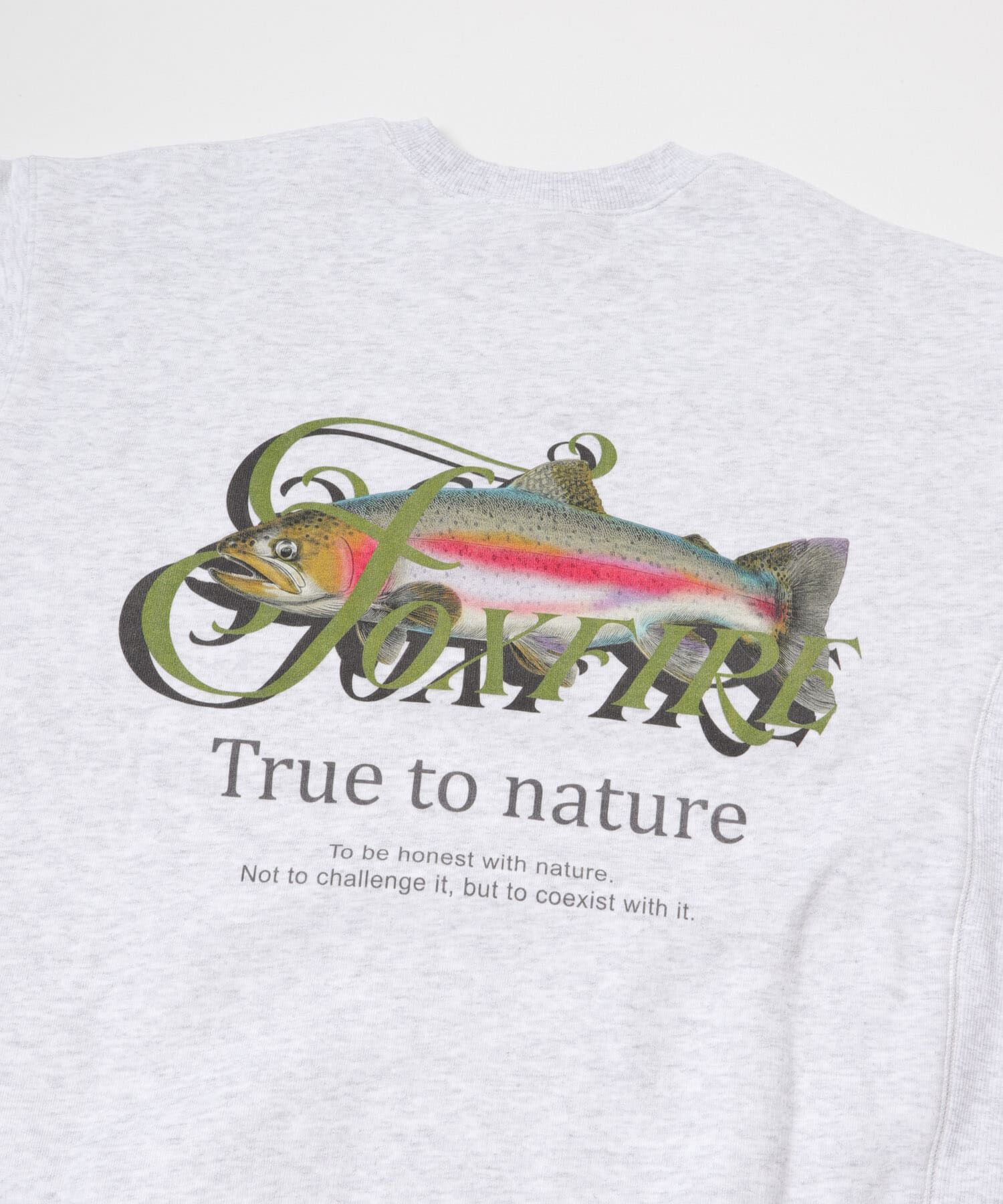 URBAN RESEARCH DOORS「FOXFIRE プリントスウェット」|スウェット・ジャージ|