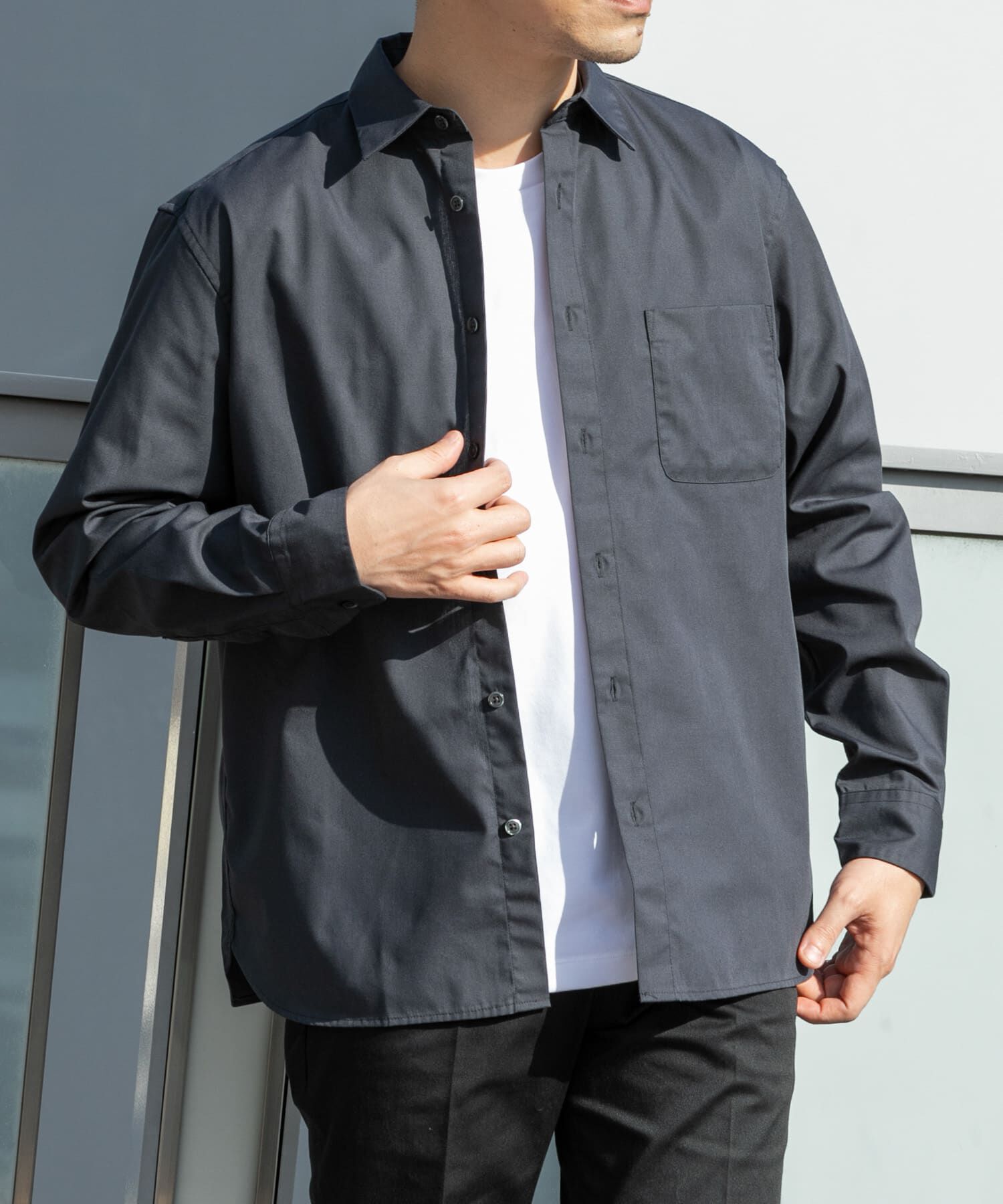 URBAN RESEARCH ROSSO「『防シワ/防臭』アーバンリラックスブロードシャツ」|シャツ・ブラウス|