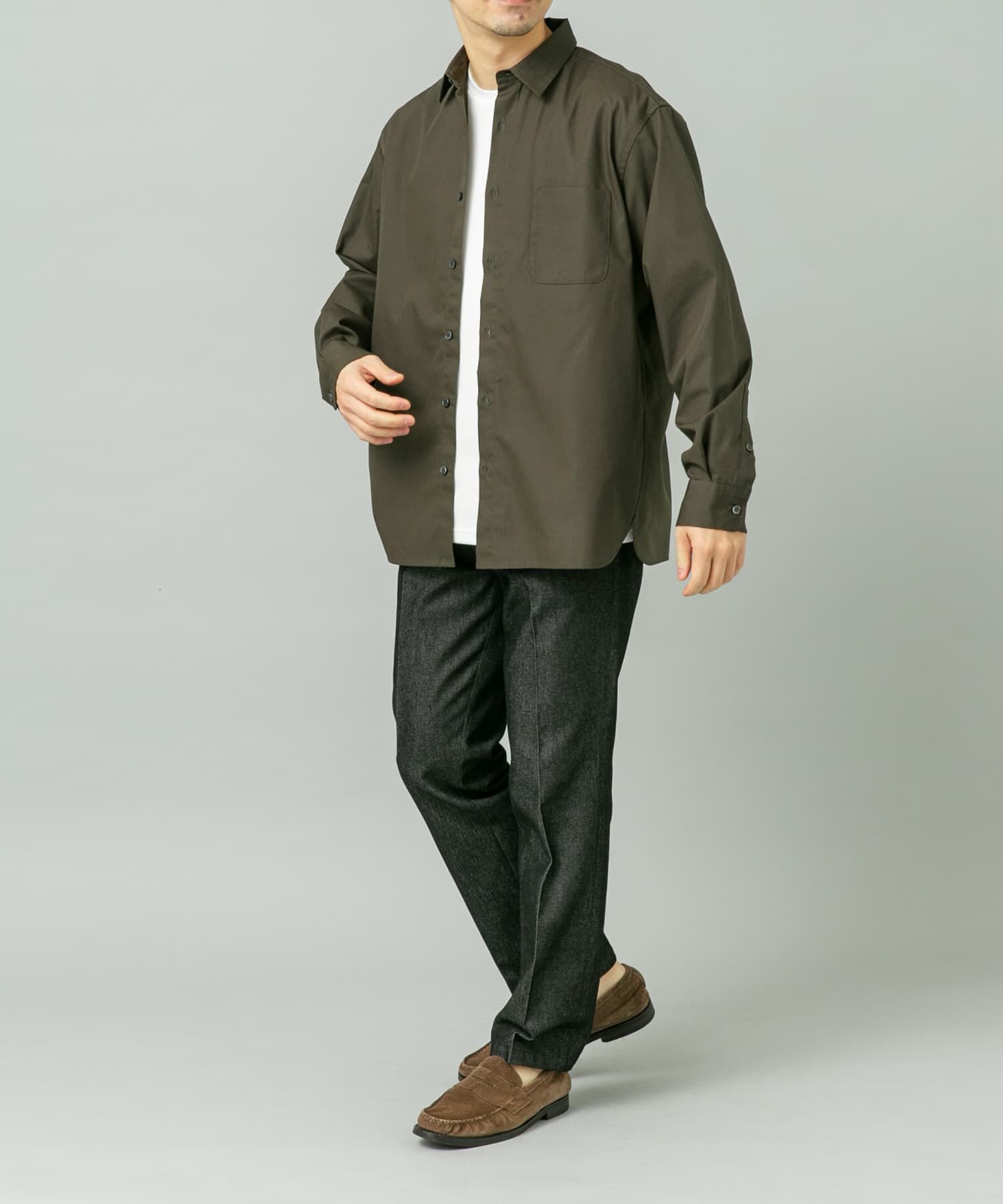 URBAN RESEARCH ROSSO「『防シワ/防臭』アーバンリラックスブロードシャツ」|シャツ・ブラウス|