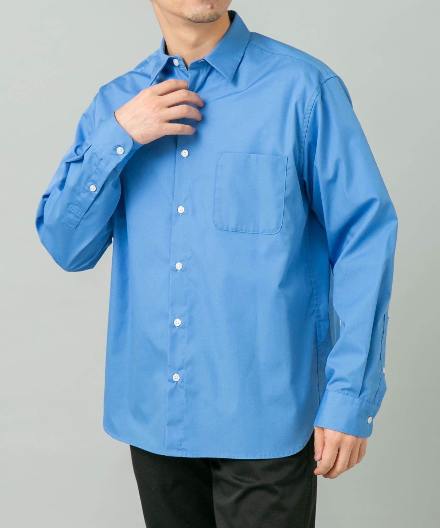 URBAN RESEARCH ROSSO「『防シワ/防臭』アーバンリラックスブロードシャツ」|シャツ・ブラウス|