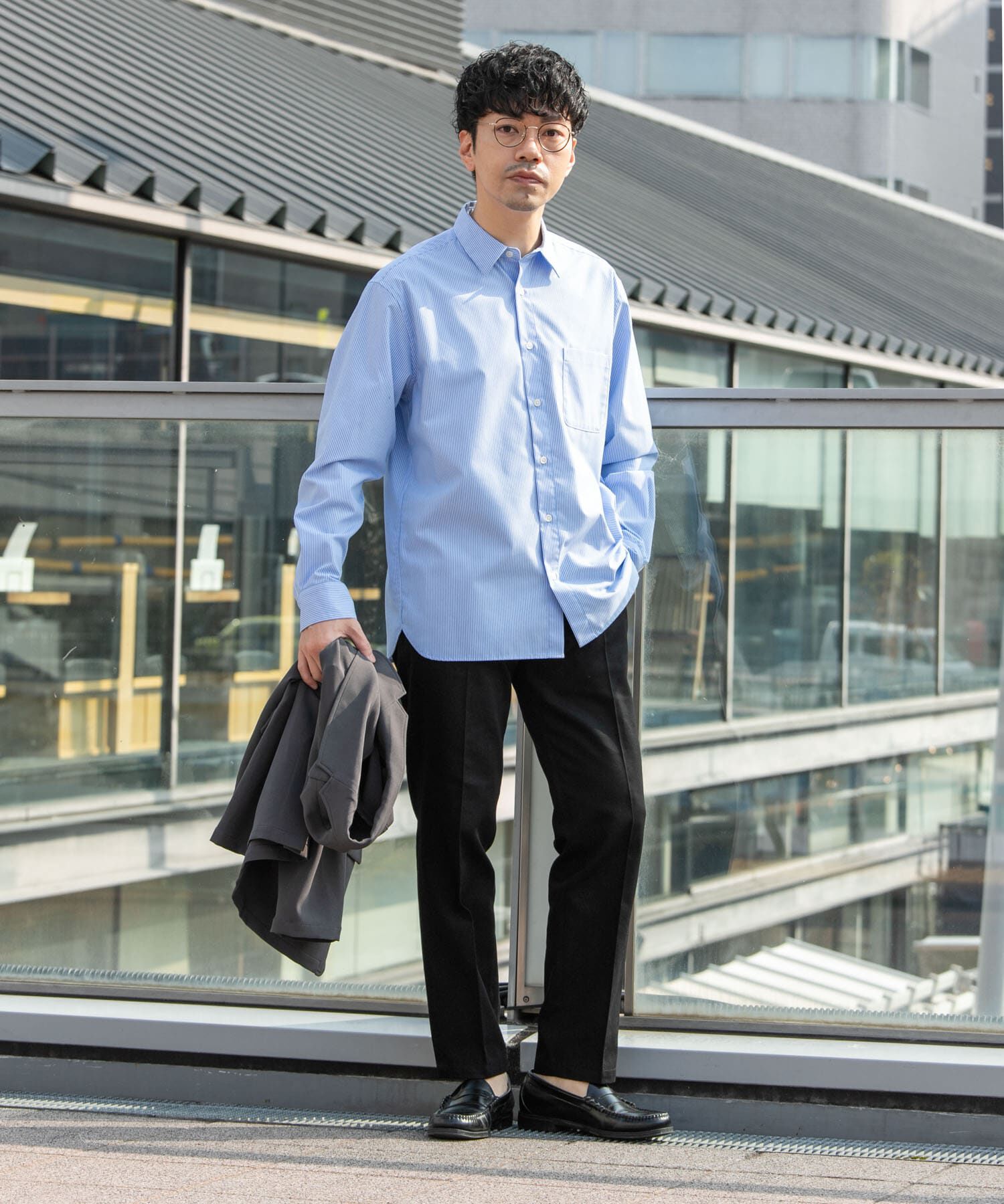 URBAN RESEARCH ROSSO「『防シワ/防臭』アーバンリラックスブロードシャツ」|シャツ・ブラウス|