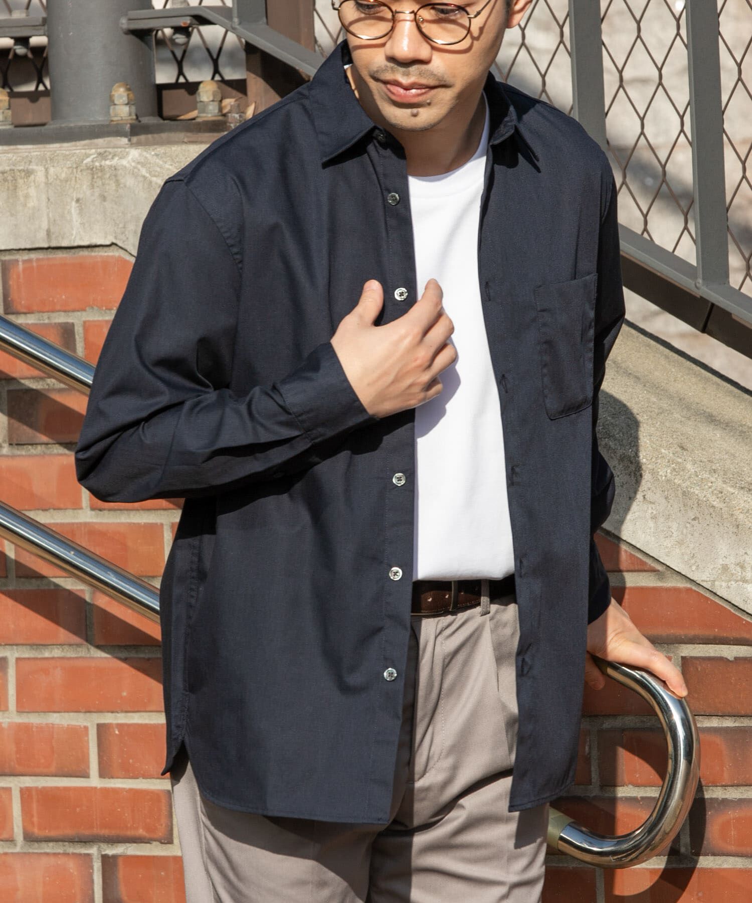 URBAN RESEARCH ROSSO「『防シワ/防臭』アーバンリラックスブロードシャツ」|シャツ・ブラウス|