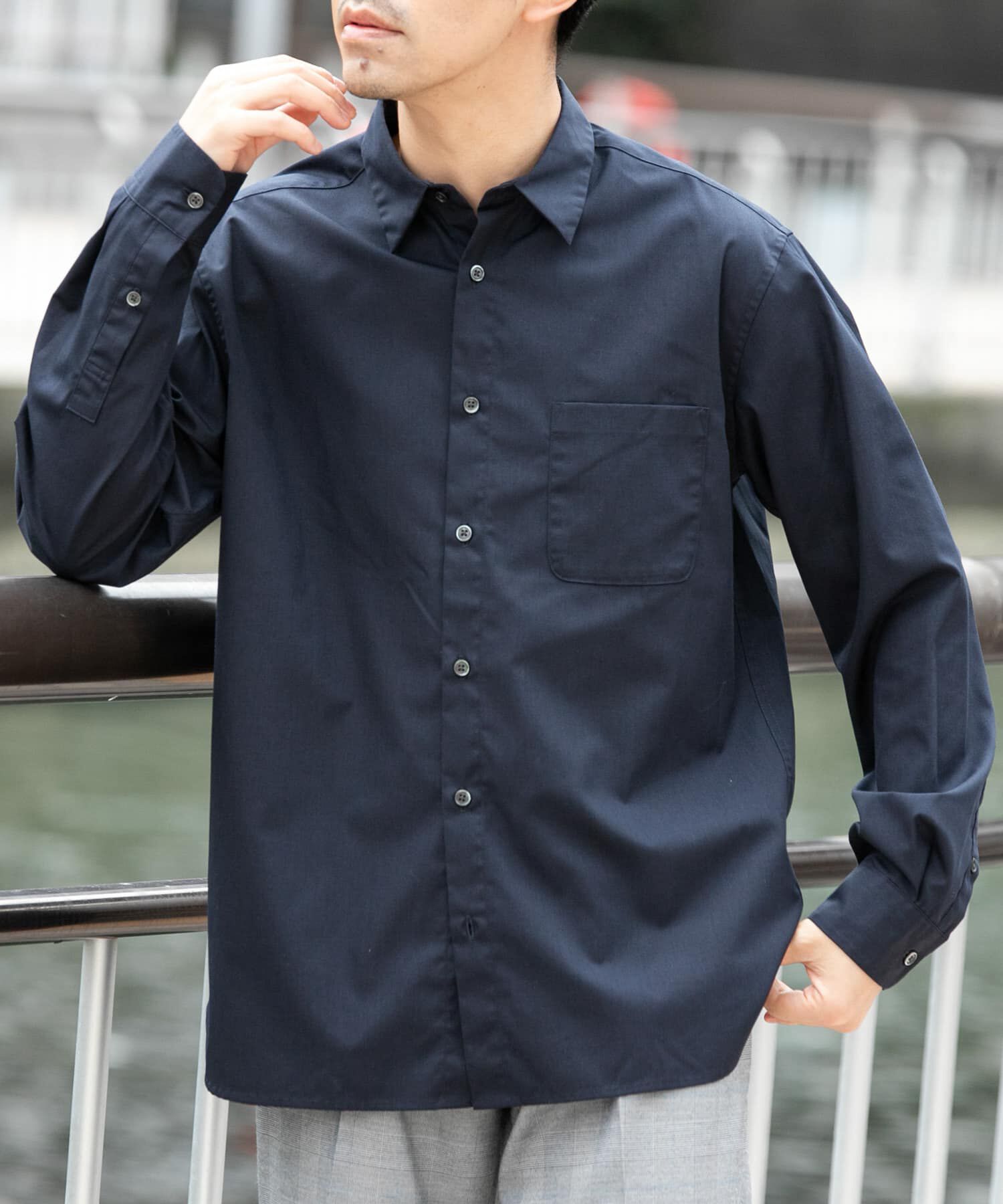 URBAN RESEARCH ROSSO「『防シワ/防臭』アーバンリラックスブロードシャツ」|シャツ・ブラウス|