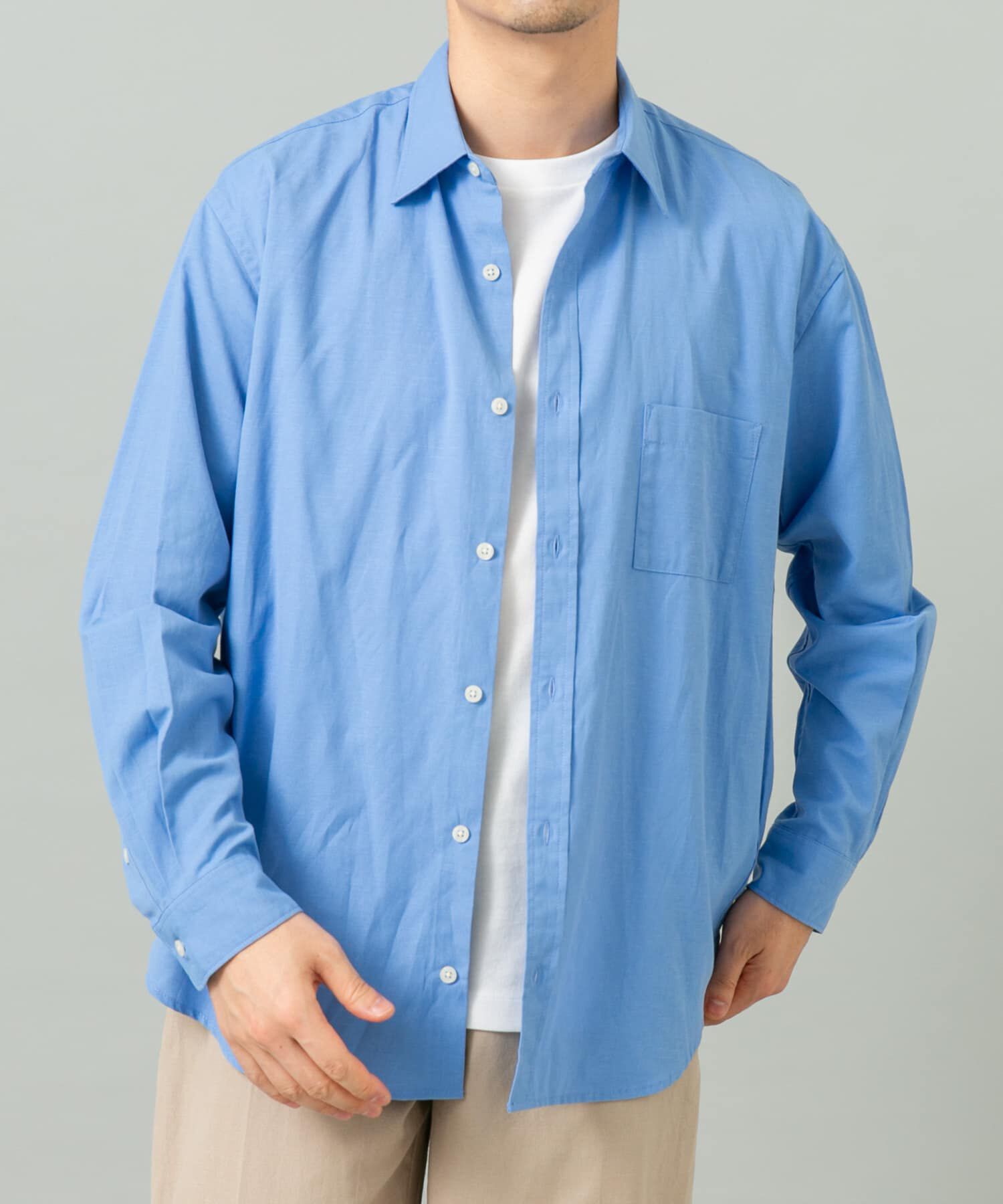 URBAN RESEARCH ROSSO「『WEB限定』『XLサイズあり』アーバンリラックスリネンシャツ」|シャツ・ブラウス|