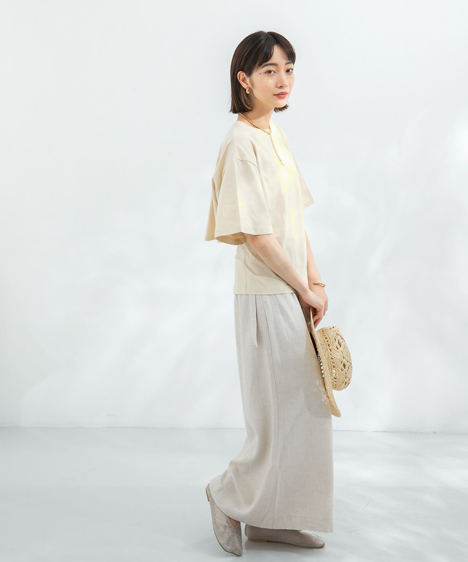  「BACKホックTシャツ」|Tシャツ・カットソー|