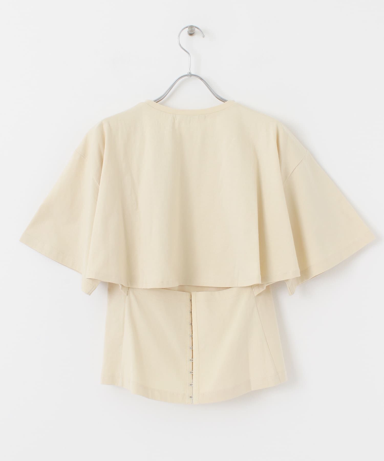  「BACKホックTシャツ」|Tシャツ・カットソー|