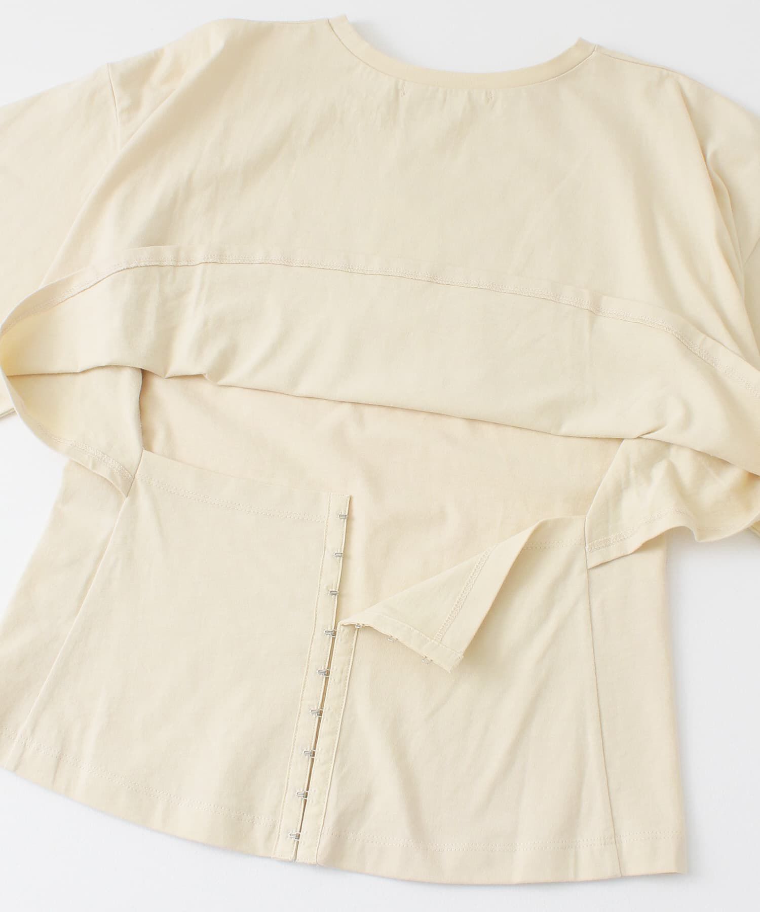  「BACKホックTシャツ」|Tシャツ・カットソー|