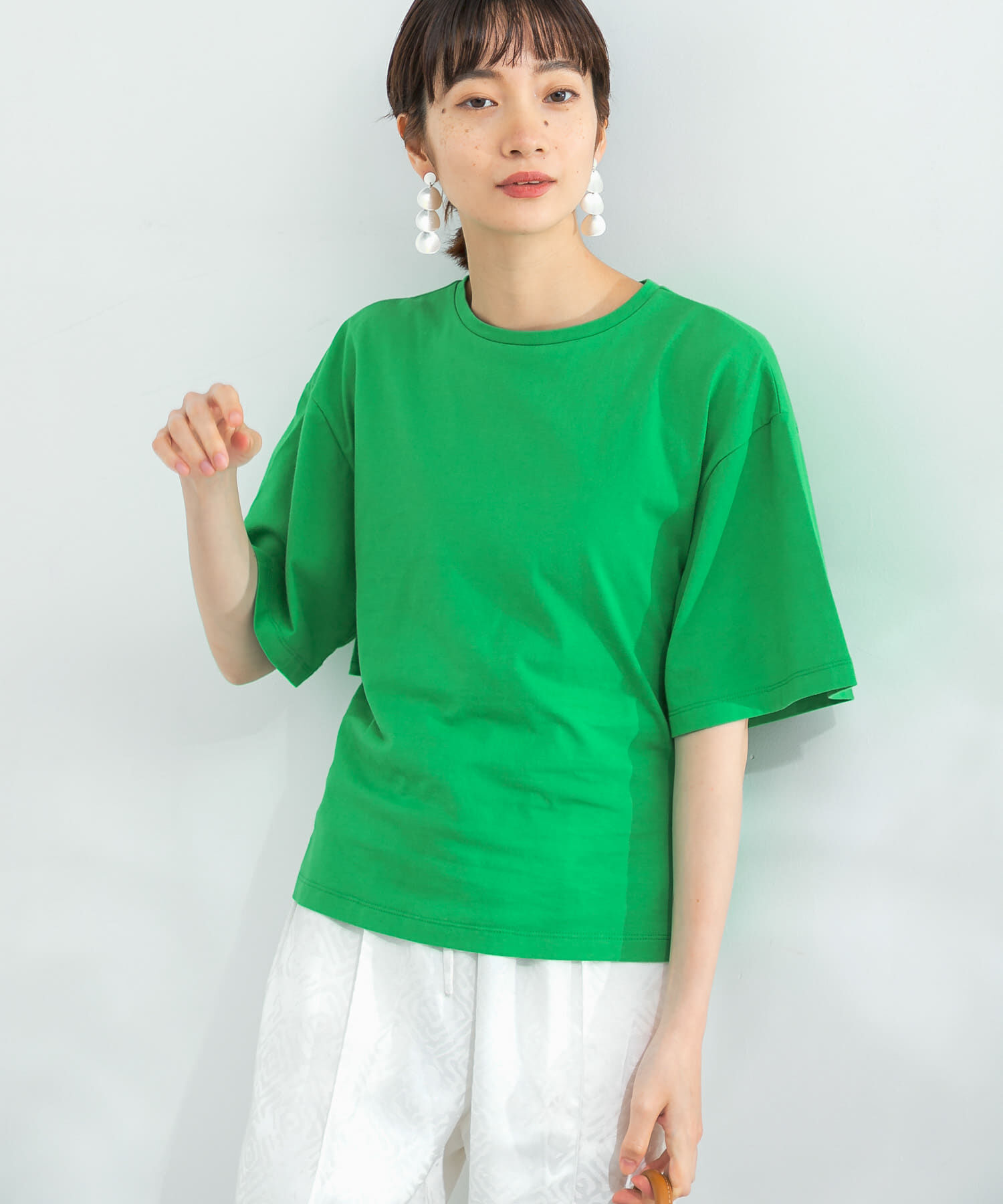  「BACKホックTシャツ」|Tシャツ・カットソー|