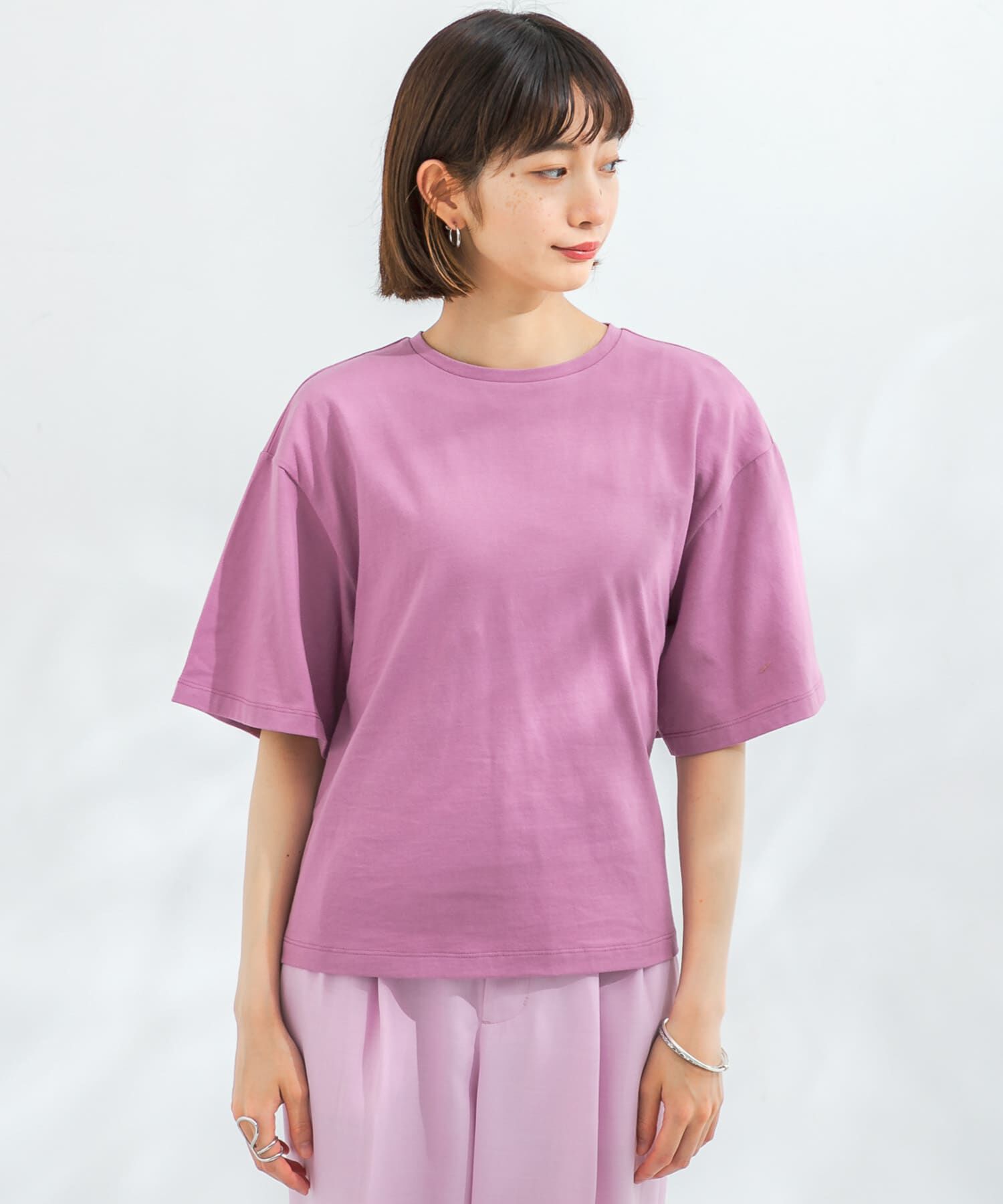  「BACKホックTシャツ」|Tシャツ・カットソー|