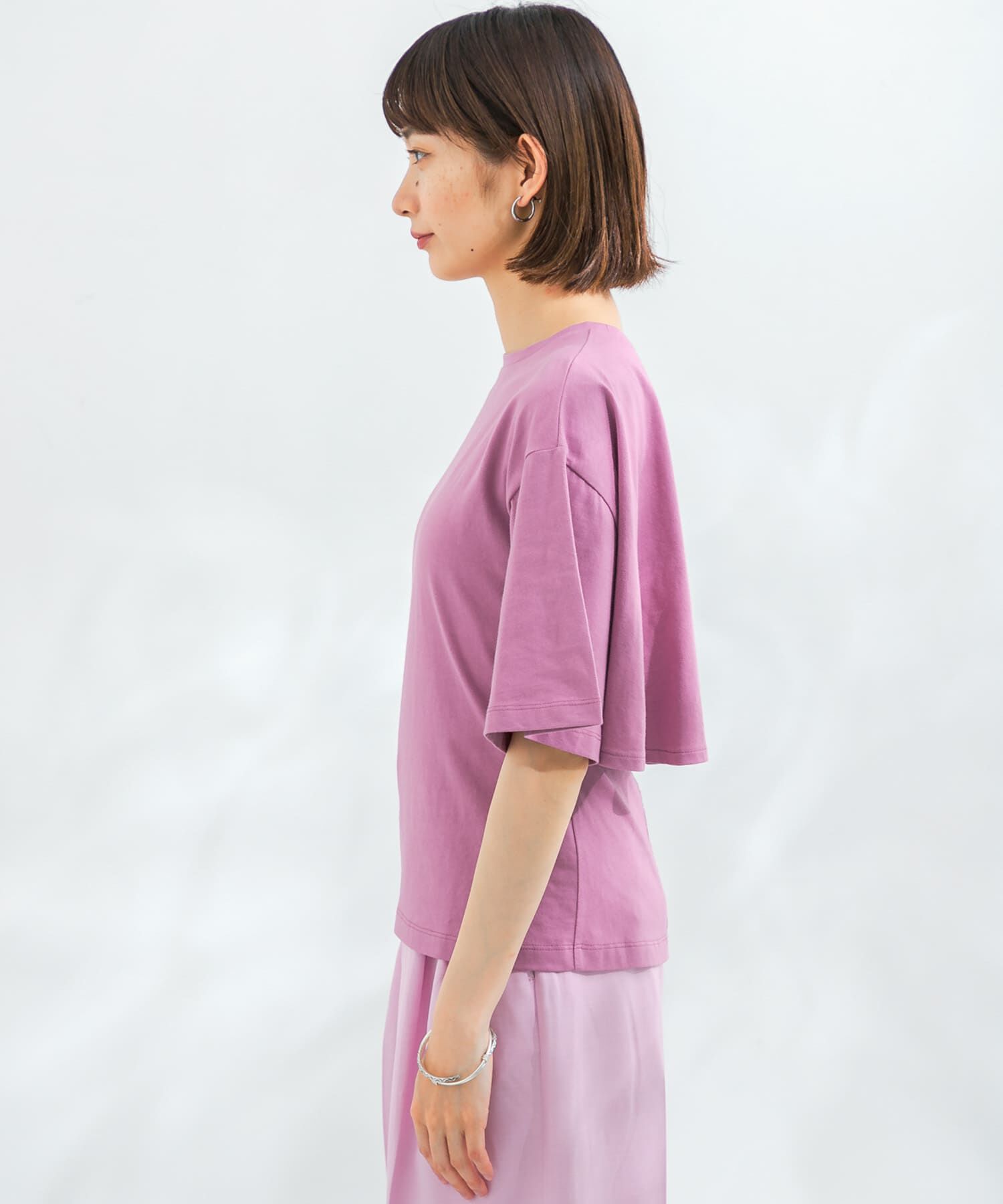  「BACKホックTシャツ」|Tシャツ・カットソー|