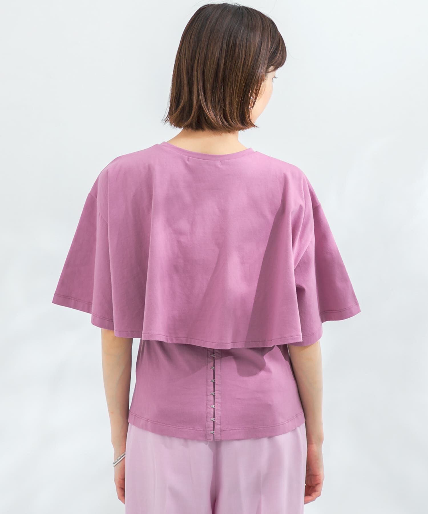  「BACKホックTシャツ」|Tシャツ・カットソー|